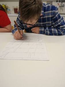 v češtině skládali slova pomocí magnet. písmen, četli jsme z čítanky, globální čtení