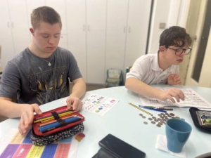 Výuka, tvoření, práce s tabletem