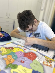 Výuka, tvoření, práce s tabletem