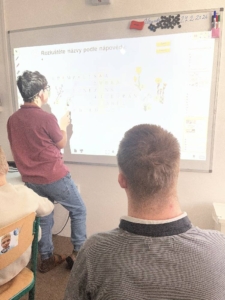 Výuka, tvoření, práce s tabletem