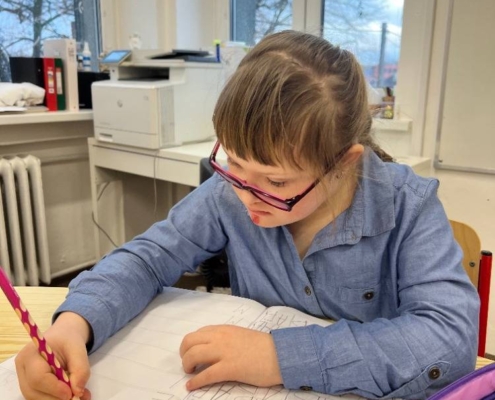 matematika, český jazyk, malování, sociální dovednosti, terapie loutkou