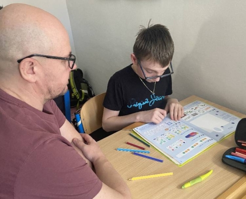 Výuka propojena s interaktivní tabuli