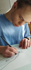 Žáci hodně kreslili, stavěli komíny, stavby z Lega, prohlíželi si časopisy