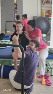 Někdo plave, někdo cvičí