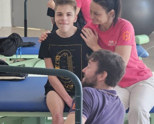 Někdo plave, někdo cvičí