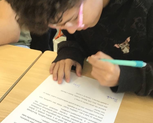 Od května minulého roku si dopisujeme s paní Hanou