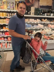V rámci rozvoje sociálních dovedností jsme nakupovali