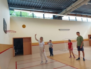 tělocvik v Duhovém domě