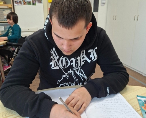 od pondělí jsme se pilně učili