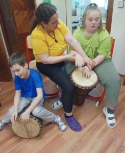 Moc se nám líbila i muzikoterapie