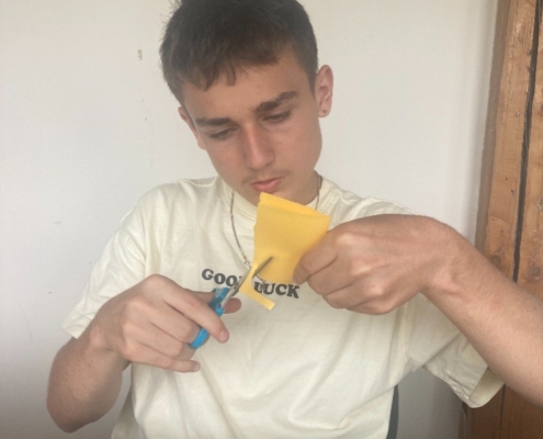 také se žáci pilně učili