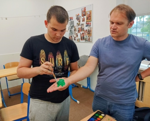 probíhala i výuka