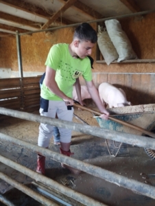 navštívila se farma v Kozlovicích