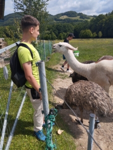navštívila se farma v Kozlovicích